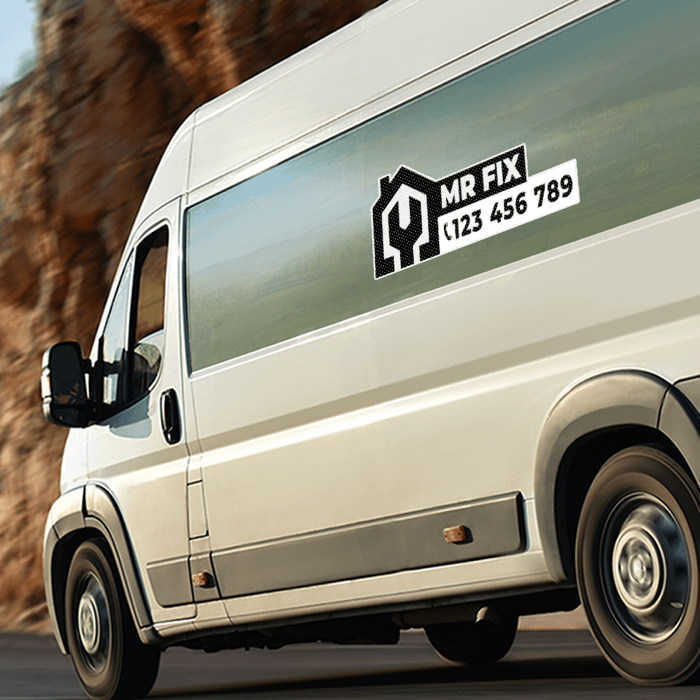 Op maat gemaakte autostickers