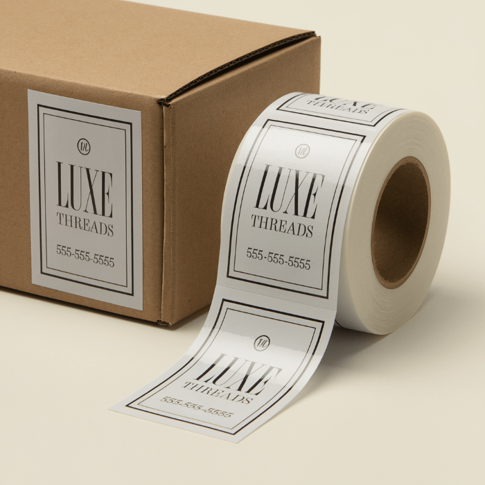 Us Commerce Sticker Personalised Stickers: 500 for $29.49 | 360onlineprint