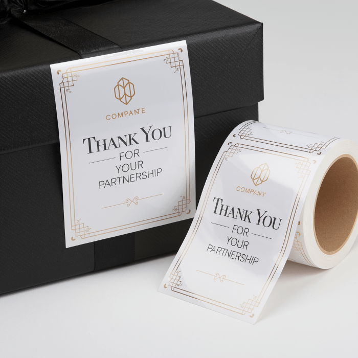 Thank You Shipping Labels – 2” X 3” Stickers, 1 Roll Of 250, Unbranded & Practical
