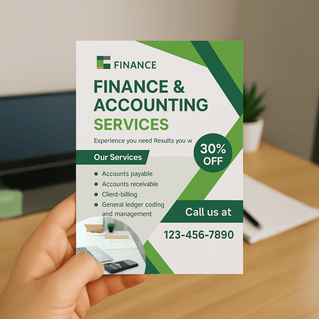 Accounting Flyers | 360onlineprint