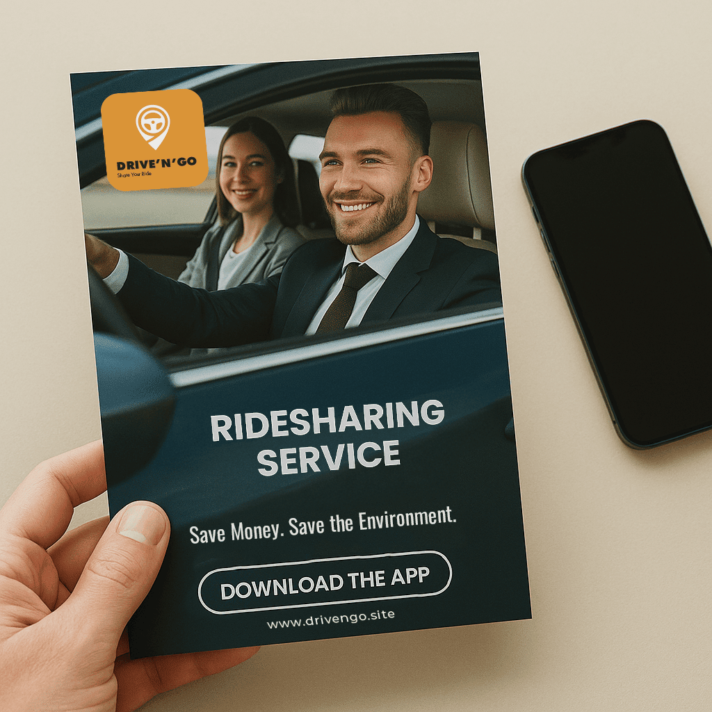 All Ride Flyer Ride Sharing Flyers | BIZAY