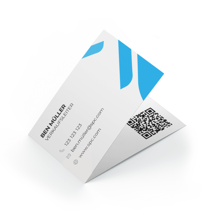 Klappvisitenkarten