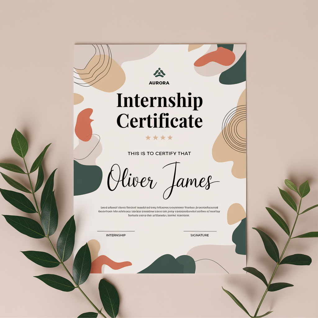 Internship Certificate