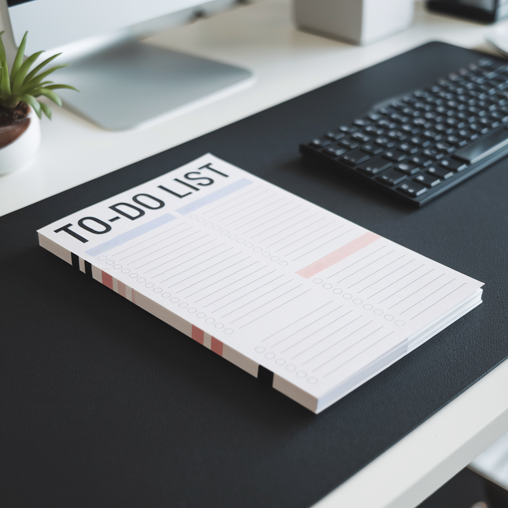 Personalised To-Do List Notepads: 100 for £64.04 | BIZAY
