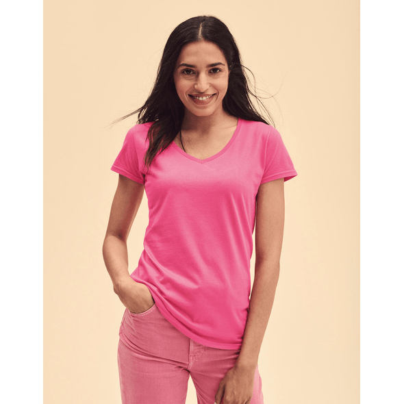 Camiseta mujer icónica 150 escote pico Personalizado