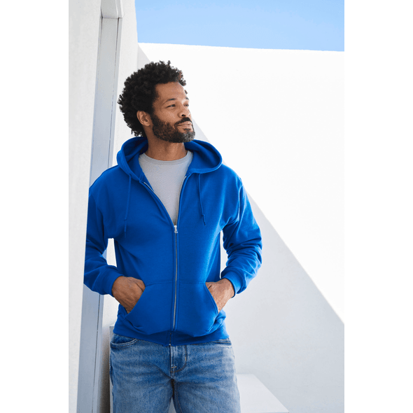 Gildan Heavy blend men's zip-up hooded sweatshirt BIZAY