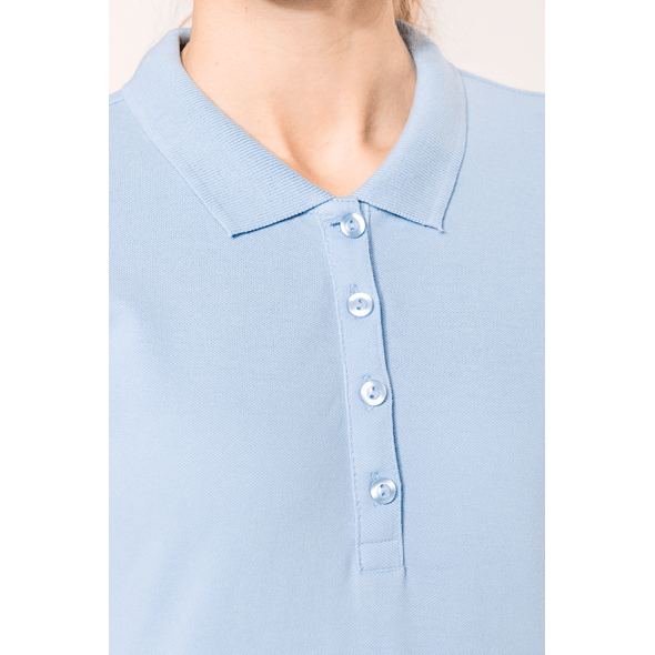 Polo de mujer de piqué de manga larga Personalizado Garantizamos