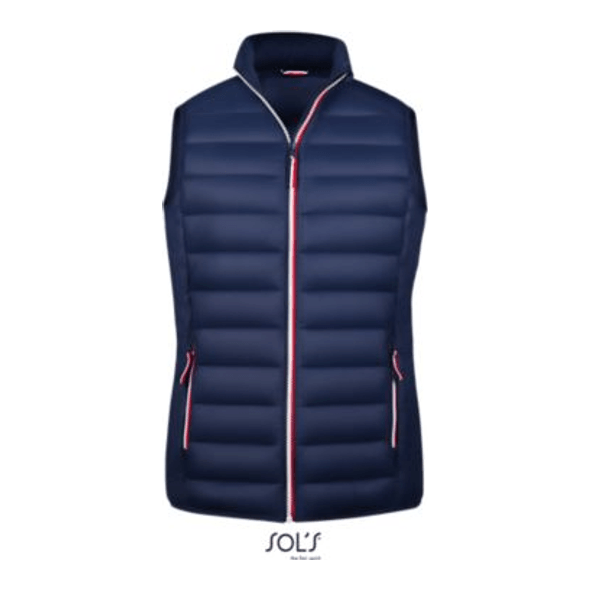 Gepolsterte leichte Weste für Damen Bedrucken Niedrigster Preis