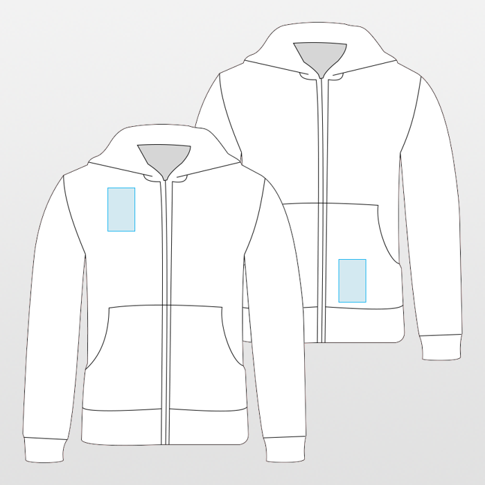 Fruit of the Loom | Sweat zippé à capuche haut de gamme