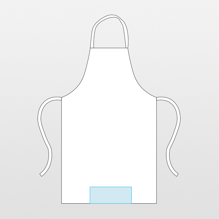 Karlowsky | Bahçıvan önlüğü Basmalı düğme Santorini