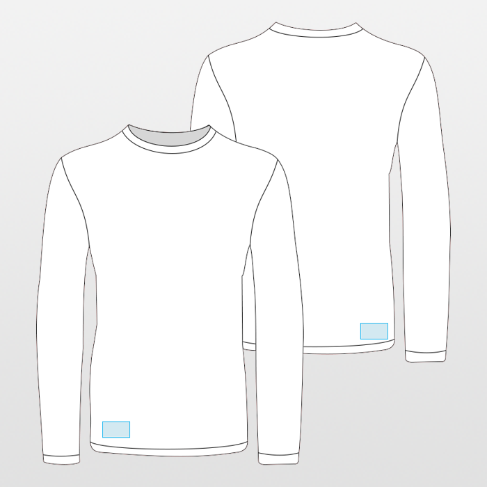 Fruit of the Loom | Origineel T-shirt met lange mouwen