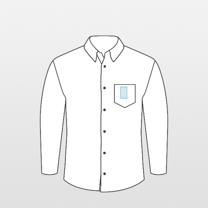 SOL'S | Langermet Oxford skjorte for menn