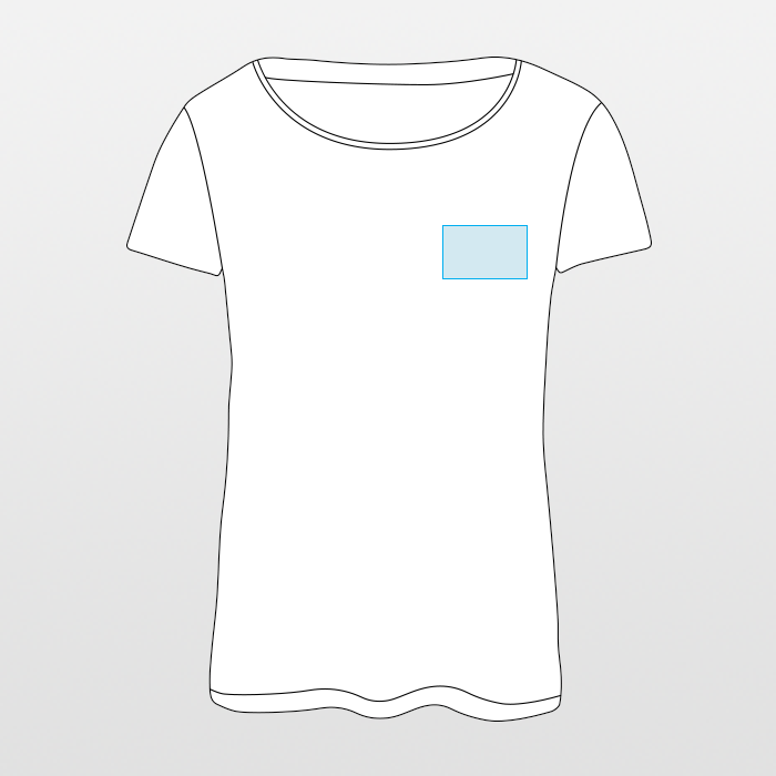 Kariban | T-shirt met korte mouwen voor dames met boothals