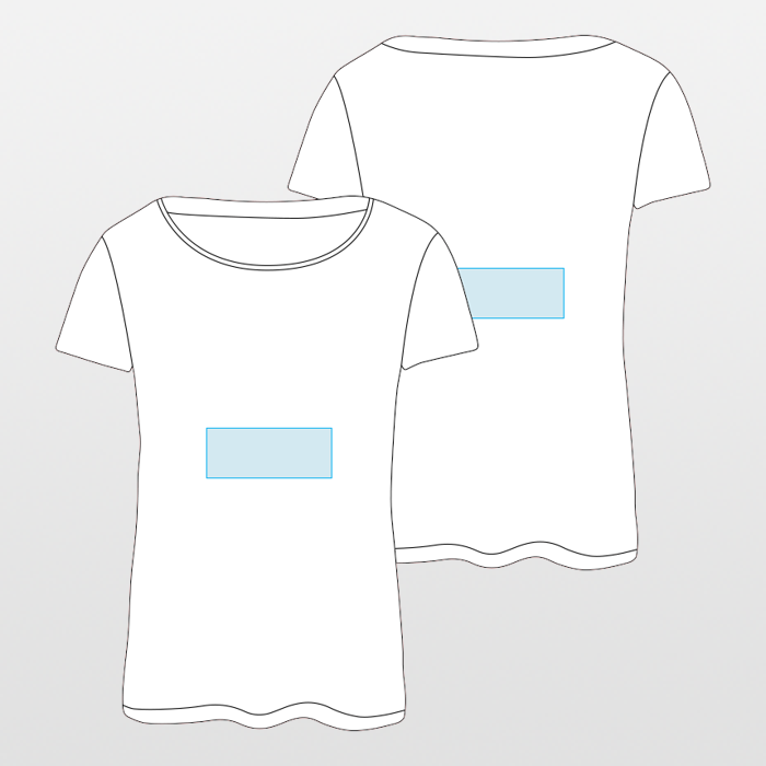 B&C | Inspire Slub-T-shirt voor dames