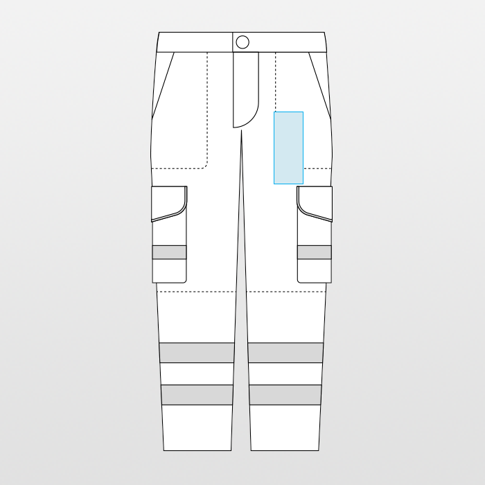 Yoko | Pantaloni cargo ad alta visibilità