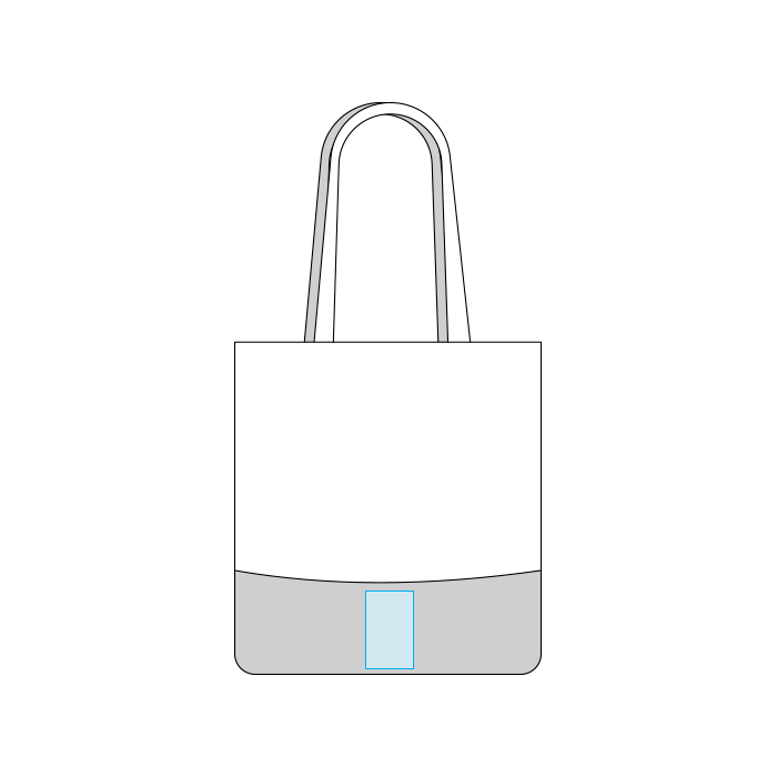 Kimood | Boodschappentas van katoen en jute mesh