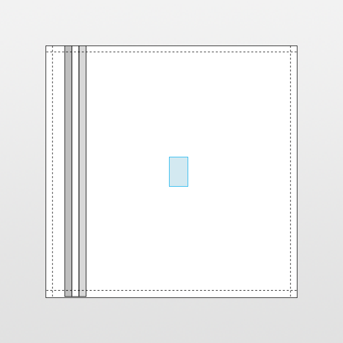 Kariban | Origine france garantie 2-Stripes kitchen towel