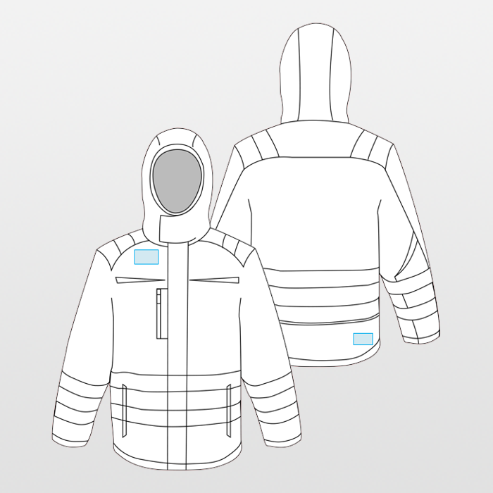 Result | Tuta impermeabile ad alta visibilità