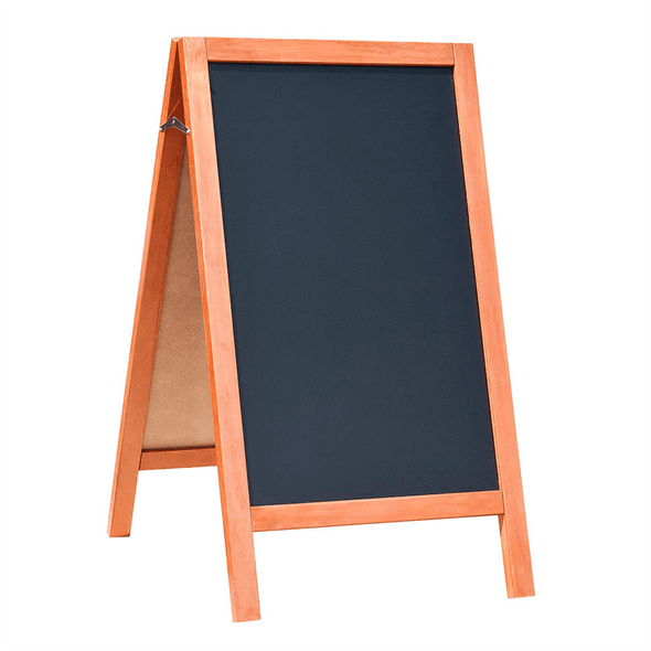 Plaque d'angle magnétique à 2 côtés en ardoise