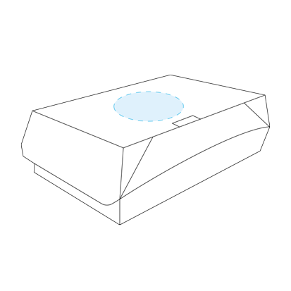 Cajas de cartón nano-micro corrugado paperlock "Fiambrera" - No Aplicable - 1