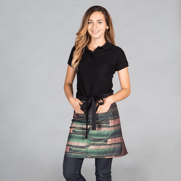 Avental Sem Topo Estampado