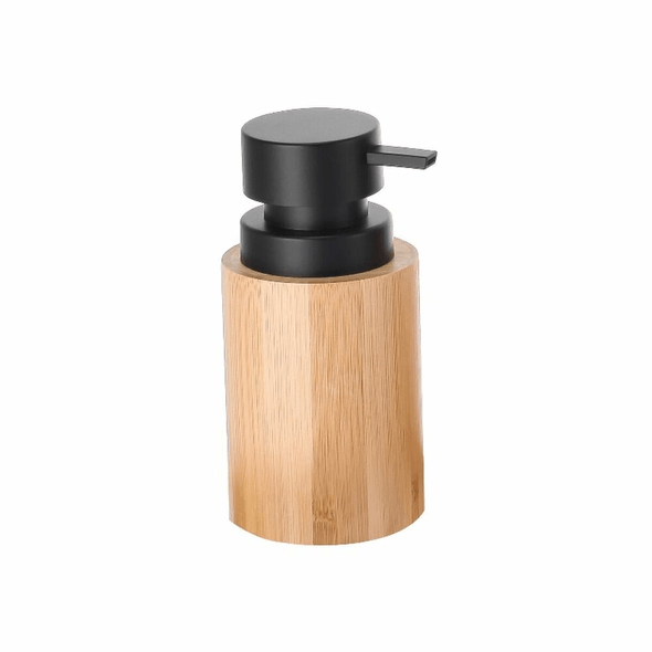 Dkd Home Decor | Dispensador De Jabón Bambú Natural Pp