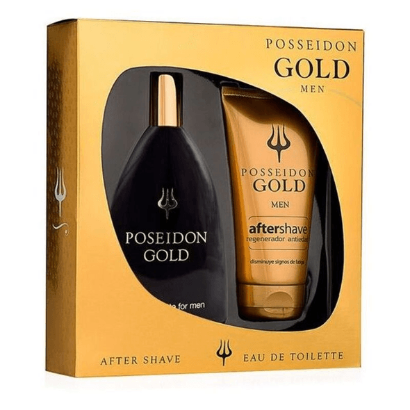 Poseidon | Conjunto De Cosmética Homem Gold Posseidon (2 Pcs)