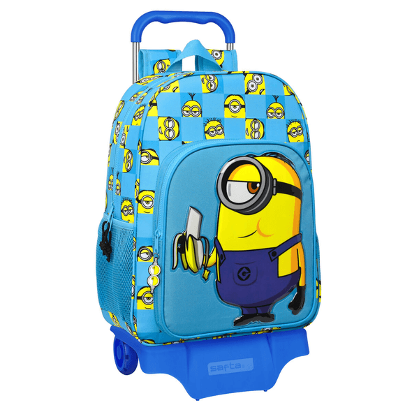 Minions | tatic Mochila Escolar Con Ruedas (BB-18-1785)