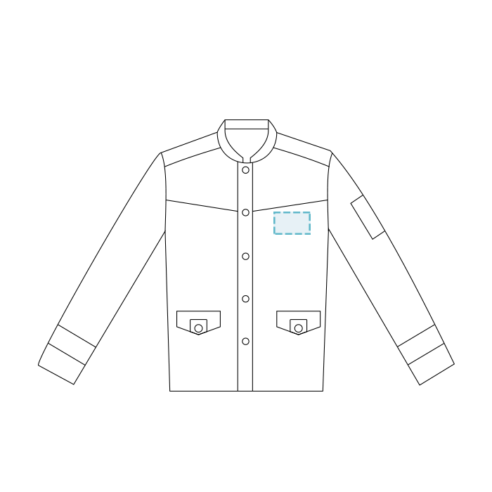 Jaqueta De Mulher Pineda Tecido Reciclado - Bordado - 1