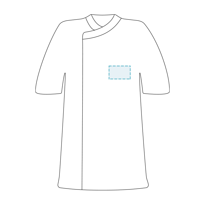 Chaqueta De Cocina Unisex Arias En Tejido De Microfibra Reciclada