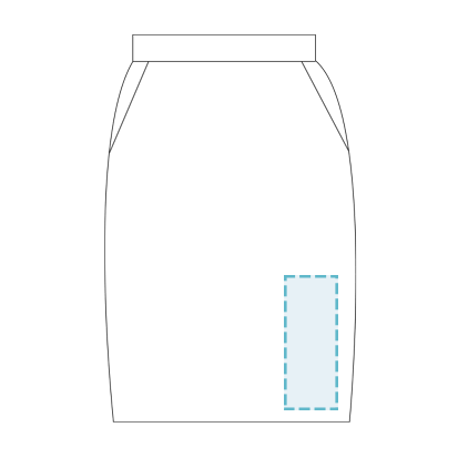 Falda Camarera Con Bolsillo - Bordado - 1