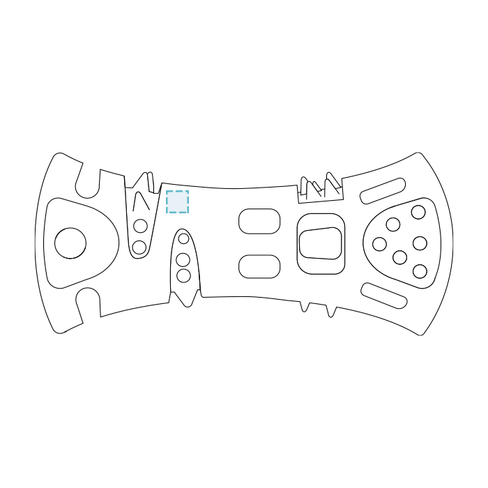 2 Glow | Brinquedo Para Cães - Osso Com Buracos