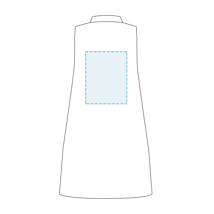 Avental Casula Loneta Tecido Orgânico Bebé