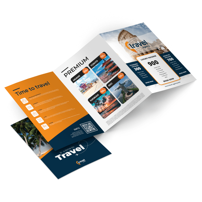 Folded Leaflets Tri-fold