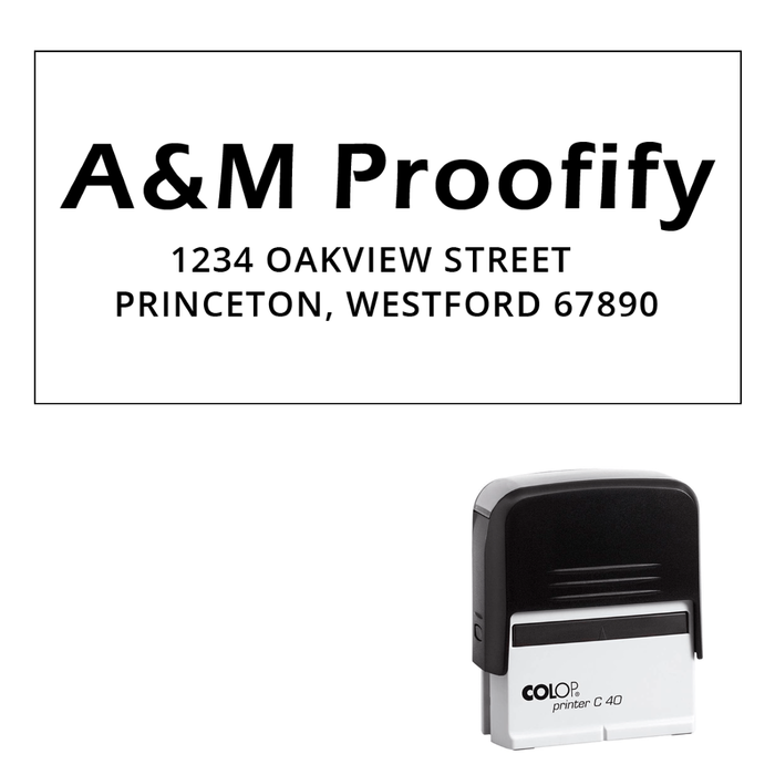 Rectangle Notary Stamps Printing | Lowest Prices Guaranteed | BIZAY