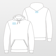 Kariban | Ecologisch verantwoord sweatshirt met capuchon voor kinderen