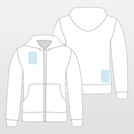 Fruit of the Loom | Premium hooded zip-up sweatshirt