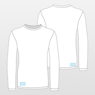 Fruit of the Loom | Origineel T-shirt met lange mouwen