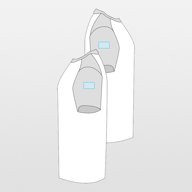 ProAct | Triblend two-tone sports t-shirt for adults