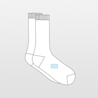 Kariban | Mid-length mercerized cotton socks