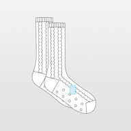 Proact | Sømløse sportssokker