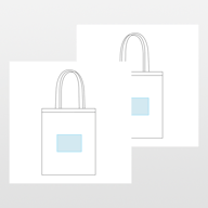 Sacola de algodão PORTOBELLO