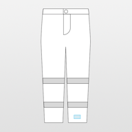 Yoko | Hi-vis soft flex breathable rain pants