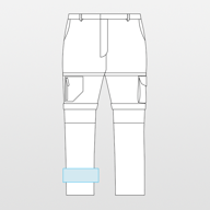 Kariban | 2 in 1 multipocket pants