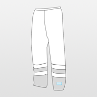 Yoko | Vandtætte bukser med høj synlighed