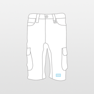 SOL'S | Bicolor arbeidsshorts for menn