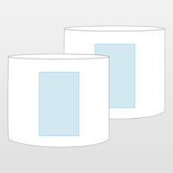 Yoko | Fluo Print Me Cuff - 50 x 80 mm - 1