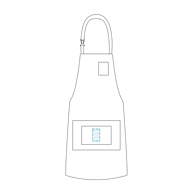 Delantal Con Tirantes De Piel (Cierre Con Hebilla)