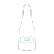 Delantal Con Tirantes En La Espalda