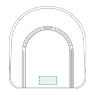 Gloria | Assento Gloss Dobrável Preto